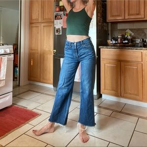 Reformation Fawcett jeans, wash: Tome